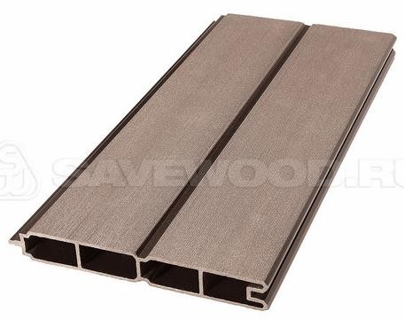 Заборный профиль из ДПК Savewood SW Agger матовый терракот купить в Ревде