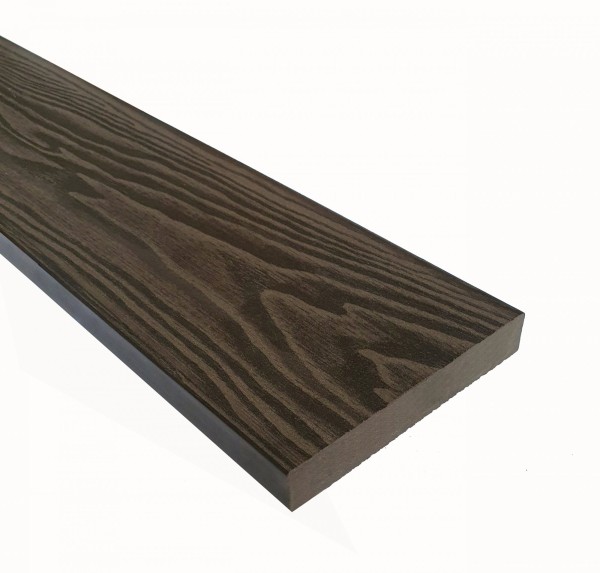 Террасная доска из ДПК Terrapol Смарт 3D Полнотелая без паза Тик Киото купить в Ревде