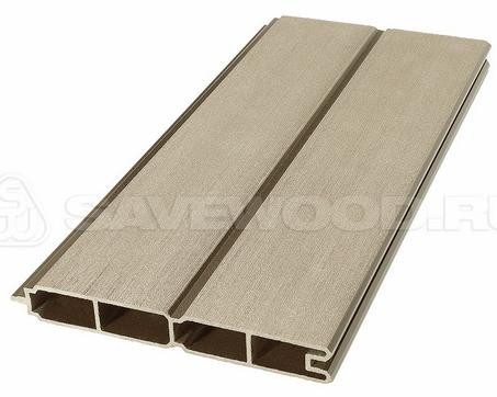 Заборный профиль из ДПК Savewood SW Agger матовый тик купить в Ревде