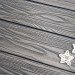 Террасная доска из ДПК Terrapol Смарт 3D Полнотелая без паза Черное дерево купить в Ревде