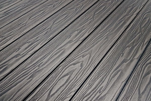 Террасная доска из ДПК Terrapol Смарт 3D Полнотелая без паза Черное дерево купить в Ревде