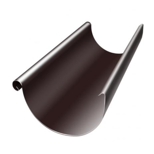 Водосток Grand Line 150x100 – Желоб 3м RAL 8017 купить в Ревде