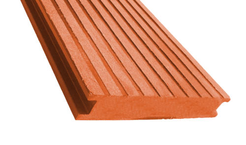 Террасная доска из ДПК ECODECKING Premium Терракот купить в Ревде