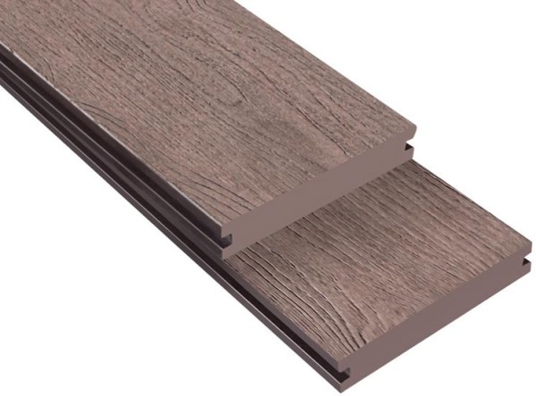 Террасная доска ДПК Outdoor 3D полнотелая NEVADA/CALIFORNIA BROWN коричневая микс купить в Ревде