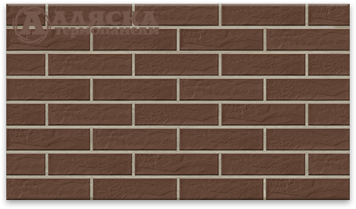 Фасадные Термопанели Аляска Braun Rustic купить в Ревде