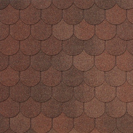 Гибкая черепица Tegola ASSISI terracotta 420 купить в Ревде