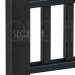 Комплект крышка/юбка для столба SEQUOIA BLACK купить в Ревде