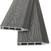 Заборная панель шип-паз EasyDecking Wood-Х 146х20 Серый купить в Ревде