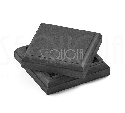 Комплект крышка/юбка для столба SEQUOIA GRAY купить в Ревде