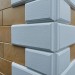 Угол Наружный к Фасадным Термопанелям Доломит Дагестанский Камень 400 мм Белый купить в Ревде