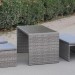 Диван-Трансформер AFINA плетеный из иск. ротанга S330G-W78 Grey купить в Ревде