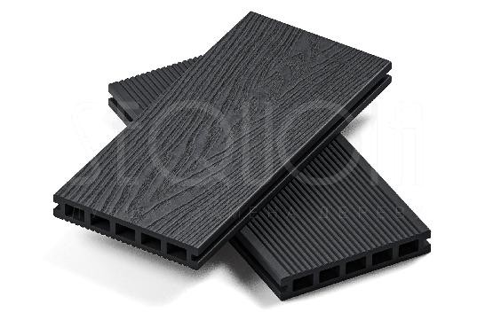 Доска террасная ДПК 3D SEQUOIA Evolution WOOD BLACK купить в Ревде