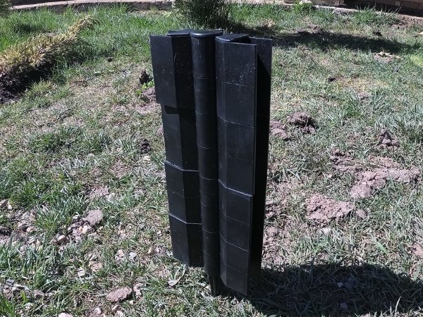 Угловой элемент поворотный, пластиковый от 60° до 300° для доски 300х30 мм из ДПК чёрный Holzhof купить в Ревде
