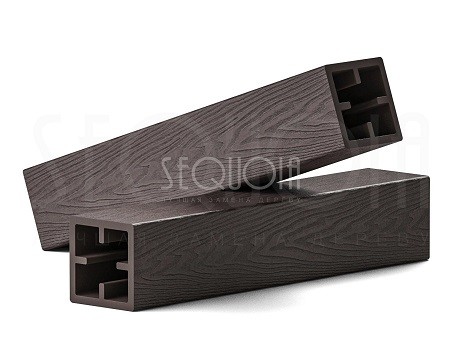 Столб SEQUOIA Evolution 3D WOOD BROWN купить в Ревде