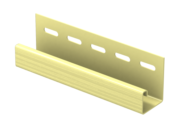 J-планка Ю-пласт Классика кремовая купить в Ревде
