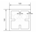 Столб SEQUOIA Evolution 3D WOOD NATURE купить в Ревде