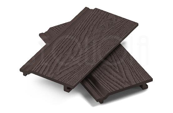 Доска фасадная ДПК 3D SEQUOIA Evolution WOOD BROWN купить в Ревде