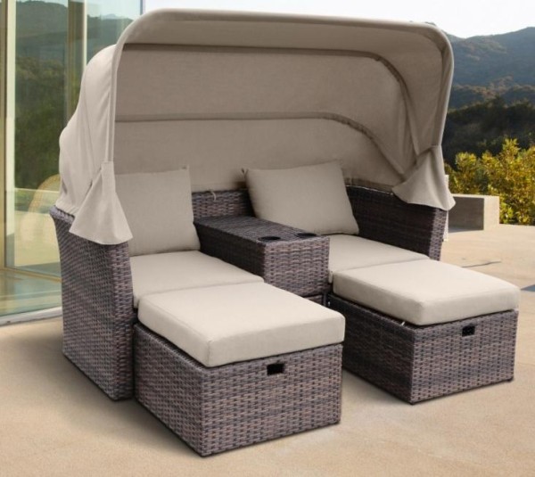 Комплект мебели AFINA плетеной из иск. ротанга AFM-330B Brown купить в Ревде