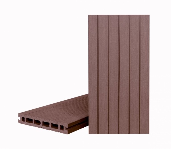 Террасная доска Классик Орех Милано (пустотелая с пазом) купить в Ревде