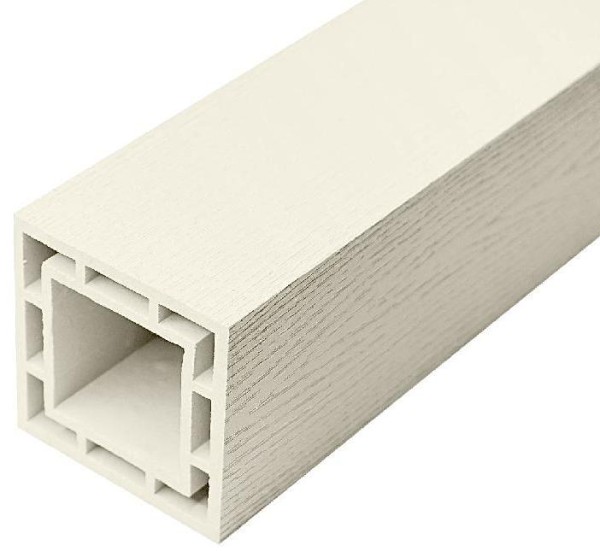 Столб FAYNAG ДПК WOOD слоновая кость купить в Ревде