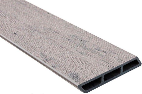 Доска Ромбус 3D ДПК Outdoor STORM GREY серая микс купить в Ревде