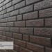 Фасадная панель Ю-Пласт Стоун Хаус Кирпич Коричневый купить в Ревде