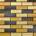 Фасадная плитка Кирисс Фасад Клинкерный кирпич 3х цветный №39 купить в Ревде