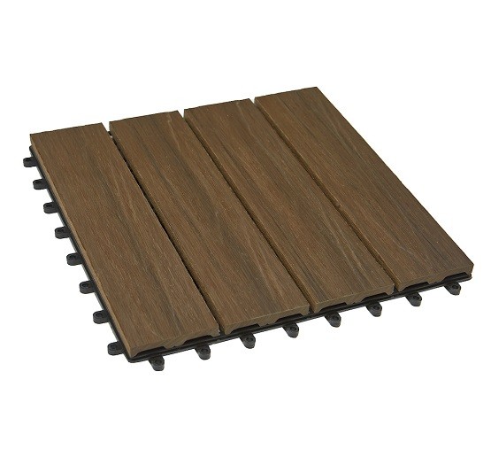 Садовый паркет дпк CM Garden Modern, 300х300 мм, PATINA BROWN (Патина коричневый) купить в Ревде