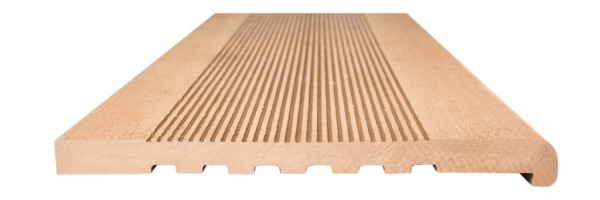 Ступени Полнотелые из ДПК NanoWood - Карамель купить в Ревде