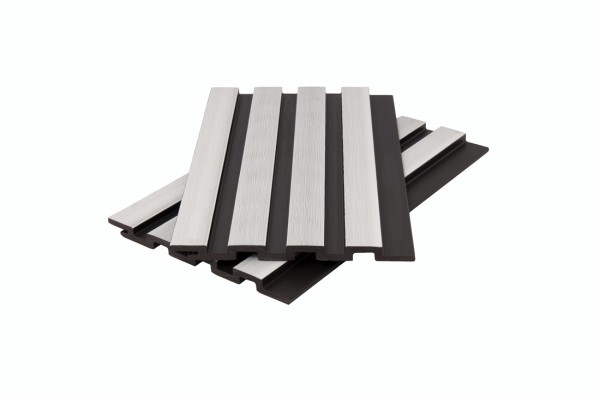 Стеновая панель брусковая двухцветная co-extrusion, white купить в Ревде