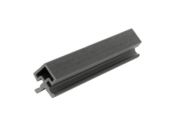 Угол внешний для фасадной панели co-extrusion, grey dark купить в Ревде