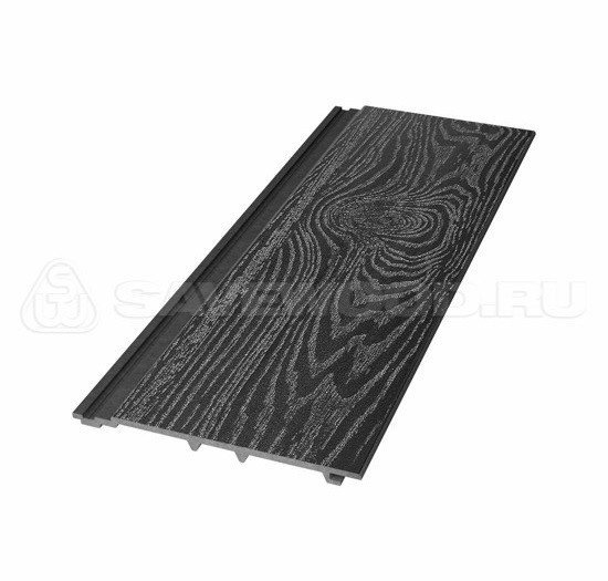 Сайдинг из дпк savewood sw-cedrus тангенциальный распил черный купить в Ревде