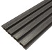 Фасадная доска из ДПК Faynag Wood Рейка Мокрый Асфальт купить в Ревде