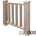 Ограждение из ДПК Outdoor Классик 3D STORM серый микс купить в Ревде