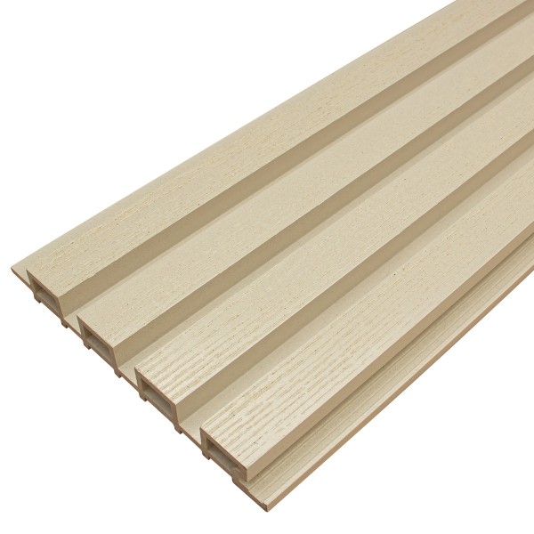 Фасадная доска из ДПК Faynag Wood Рейка Слоновая кость купить в Ревде