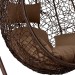 Кресло Подвесное из искусственного ротанга AFM-168A-L Brown купить в Ревде