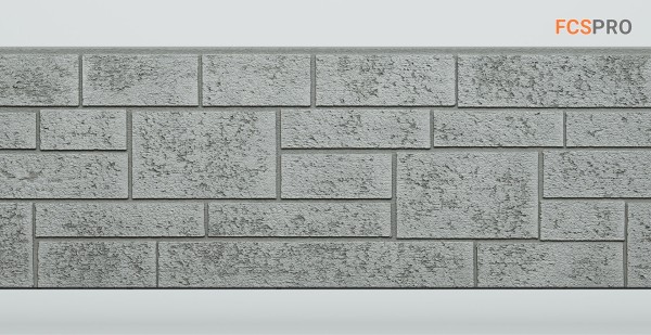 Фиброцементные панели FCS Simple АА8 (под кирпич) купить в Ревде