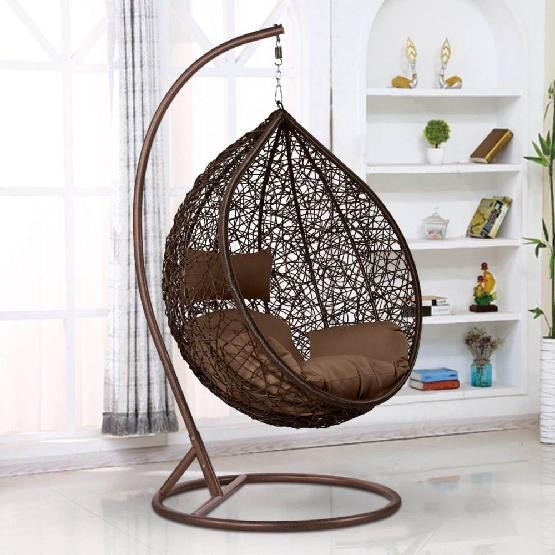 Кресло Подвесное из искусственного ротанга AFM-168A-XL Brown купить в Ревде