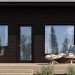 Фасадная панель FineBer, Скол - Тёмно коричневый купить в Ревде