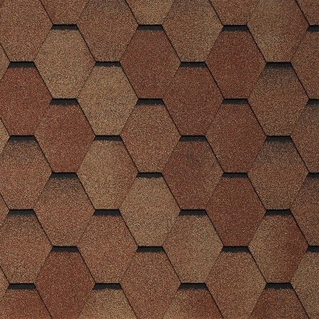 Гибкая черепица Tegola VENETO terracotta 206 купить в Ревде