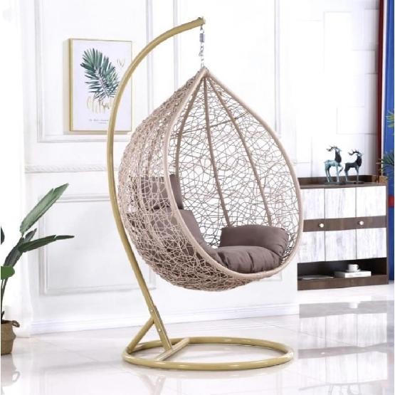 Кресло Подвесное из искусственного ротанга AFM-169A-XLB Beige купить в Ревде