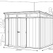 Сарай Артисан 9х7 (279 х 216 см) купить в Ревде