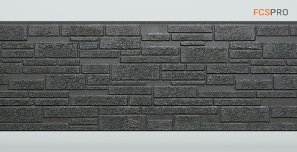 Фиброцементные панели FCS Simple АА1 (под камень) купить в Ревде