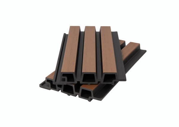 Фасадная панель брусковая двухцветная co-extrusion, sand mix купить в Ревде