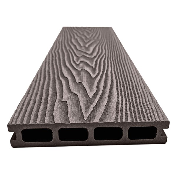 Террасная доская ДПК NanoWood Double 3D Венге купить в Ревде
