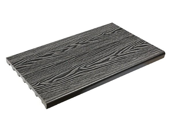 Ступень полнотелая из ДПК Deckart Step 3D Графит купить в Ревде