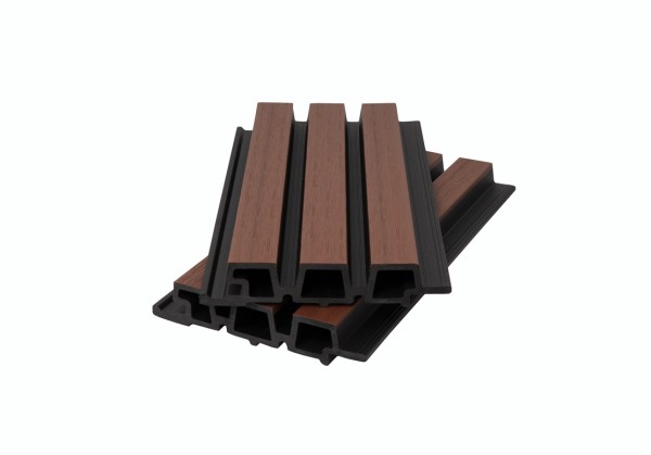 Фасадная панель брусковая двухцветная co-extrusion, suar mix купить в Ревде