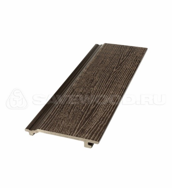 Сайдинг из дпк savewood sw-sorbus радиальный распил темно-коричневый купить в Ревде