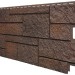 Фасадная панель VOX Sandstone (Сандстоун) темно коричневый купить в Ревде