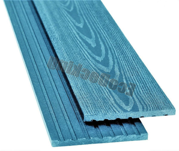 Заборная доска   из ДПК ECODECKING Лазурь купить в Ревде